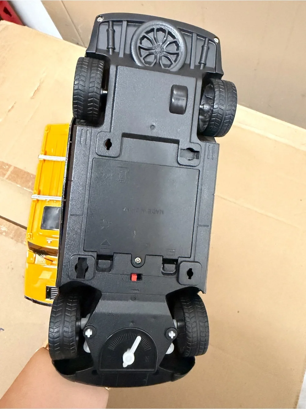 Kids Toy Off-Road SUV Toy Truck - Yellow and Black